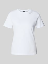 T-Shirt mit Strasssteinbesatz und Rundhalsausschnitt von JOOP! - 29
