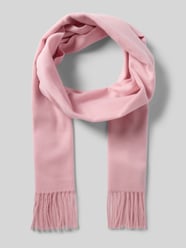 Sjaal met koordjes, model 'Cashmink' van Fraas Fuchsia - 34