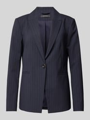 Regular fit blazer met knoopsluiting en paspelzakken van comma - 44