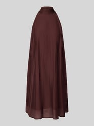 Knielanges Kleid mit Neckholder Modell 'Alithea Faustina' von MSCH Copenhagen Bordeaux - 20