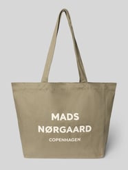 shopper van katoen met logo model 'Boutique Athene' van MADS NØRGAARD - 19