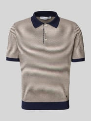 Poloshirt mit kurzer Knopfleiste von Manuel Ritz - 10