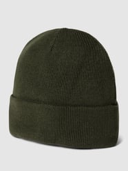 Czapka beanie z szerokim brzegiem model ‘Fisher hat’ od MCNEAL Zielony - 34