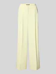 Wide Fit Stoffhose mit Bügelfalten von Marc Cain - 7