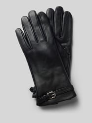 Handschuhe aus echtem Leder mit verstellbarer Schnalle von Roeckl - 5