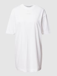 Relaxed Fit T-Shirt-Kleid mit Label-Print von Calvin Klein Performance Weiß - 6