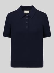 Regular fit poloshirt van mix van katoen en kasjmier van GANT - 11