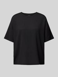T-shirt z fakturowanym wzorem model ‘LUNA’ od Pieces - 35