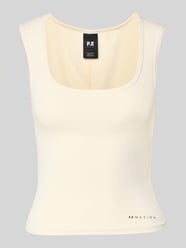 Slim Fit Top mit Logo-Detail Modell 'Refine' von P.E Nation - 18