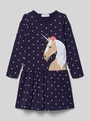 Mini-jurk met motiefprint, model 'FERAY' van DANAMADE - 36