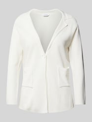 Gebreide cardigan met opgestikte steekzakken van ZABAIONE - 34