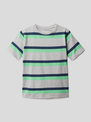 T-Shirt mit Streifenmuster von Marc O'Polo Grau - 6