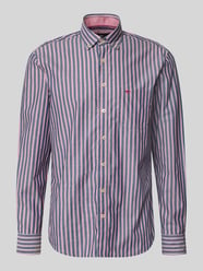 Slim Fit Freizeithemd mit Button-Down-Kragen von Fynch-Hatton - 48