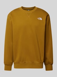 Sweatshirt mit Label-Print von The North Face Grün - 16