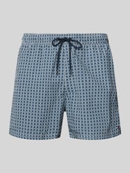 Badehose mit Allover-Muster von Tommy Hilfiger - 8