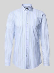 Slim Fit Businesshemd aus Baumwoll-Mix Modell 'HANK-SP' von BOSS - 30