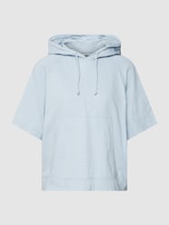 Hoodie mit Känguru-Tasche Modell 'IDENI' von Drykorn Blau - 31