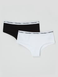 Panty, per 2 verpakt  van Calvin Klein Underwear Zwart - 8