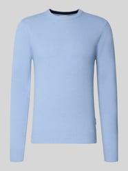 Sweter z dzianiny o kroju oversized z prążkowanymi wykończeniami od Casual Friday - 16
