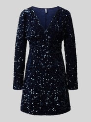 Paillettenkleid mit V-Ausschnitt von PIECES - 22