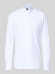 Slim Fit Businesshemd aus Twillgewebe mit extra langem Arm von OLYMP Level 5 - 10