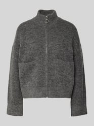 Kardigan o luźnym kroju z mieszanki wełny model ‘SIA’ od Selected Femme - 10