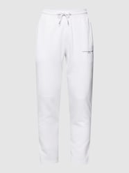 Sweatpants met labeldetail van Tommy Hilfiger Wit - 32