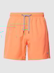 Badehose mit Reißverschlusstasche von MCNEAL Rot - 22