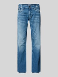 Jeansy o kroju comfort fit z efektem znoszenia model 'Commander' od PME Legend - 9