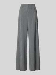 Wide Leg Bundfaltenhose mit Gürtelschlaufen Modell 'DEVI' von SEDUCTIVE - 18