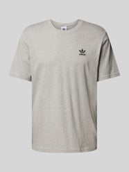 T-Shirt mit Label-Stitching und Rundhalsausschnitt von adidas Originals - 35