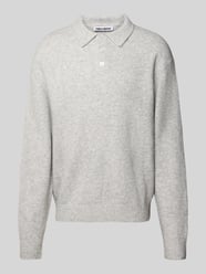 Relaxed Fit Strickpullover aus elastischem Woll-Mix von REVIEW - 21