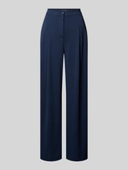 Wide leg stoffen broek met hoge band, model 'CHABRELL' van Lauren Ralph Lauren - 8