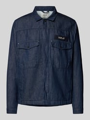 Regular Fit Jeanshemd mit Brusttaschen und Label-Detail von Replay - 23