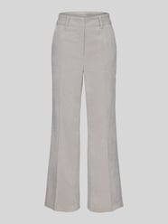 Regular Fit Cordhose mit angedeuteten Taschen Modell 'AMELIE' von CAMBIO Beige - 29