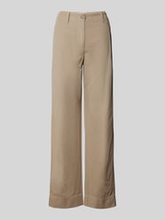 Regular Fit Leinenhose aus Baumwoll-Leinen-Mix von Marc O'Polo Beige - 1