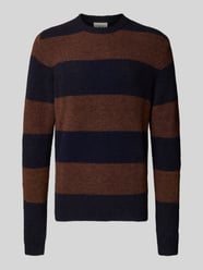 Sweter z dzianiny z dodatkiem lnu model ‘ALPINE’ od Forét - 43