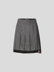 Minirock mit Plisseefalten von Thom Browne Grau - 46
