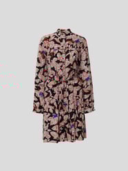 Knielanges Kleid aus Seide von an an londree Rosa - 12