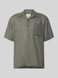 koszula casualowa o kroju relaxed fit z mieszanki lnu i wiskozy model 'LAURENCE' od ONLY & SONS - 43