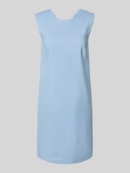 Knielanges Kleid aus Leinen-Mix mit Rundhalsausschnitt von windsor. - 1