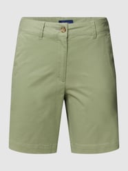 Korte broek met steekzakken opzij van Gant Groen - 6