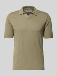 Slim Fit Poloshirt in Strick-Optik Modell 'Kane' von JACK & JONES - 10