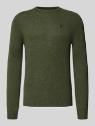 Sweter z dzianiny o kroju regular fit z czystej wełny od MCNEAL - 42