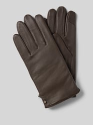 Vingerhandschoenen met labelapplicatie, model 'Boston' van Roeckl - 46