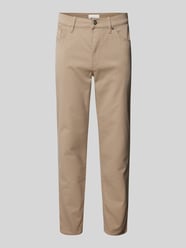 Regular Fit Hose im 5-Pocket-Design Modell 'CADIZ' von Brax Beige - 18