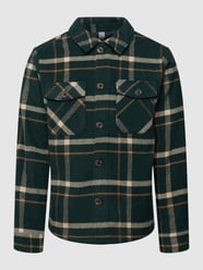 Overhemdjack met all-over motief van s.Oliver RED LABEL Groen - 16