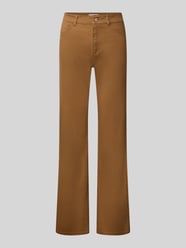 Straight Fit Stoffhose im 5-Pocket-Design von Christian Berg Woman Beige - 28