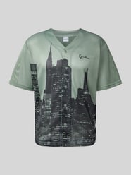 Modern Fit Freizeithemd mit V-Ausschnitt von Karl Kani - 6