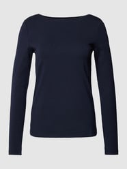 Longsleeve mit U-Boot-Ausschnitt von Montego Blau - 41